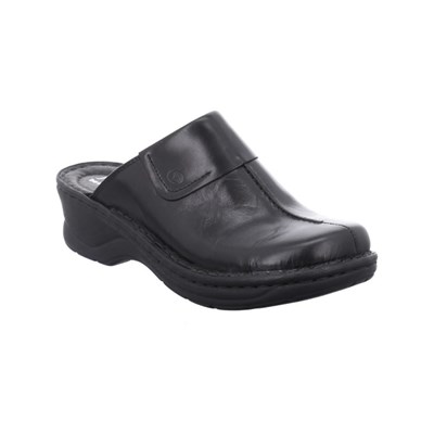 Black Josef Seibel Carole Women's Clogs | LAHY29407