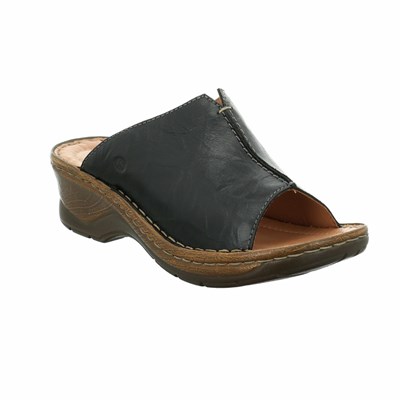 Black Josef Seibel Catalonia 58 Women's Sandals | OFLR48723