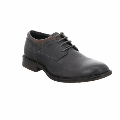 Black Josef Seibel Earl 05 Men's Dress Shoes | MUJH13950