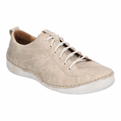 Black Josef Seibel Fergey 56 Women's Lace Up Shoes | FMGA50478