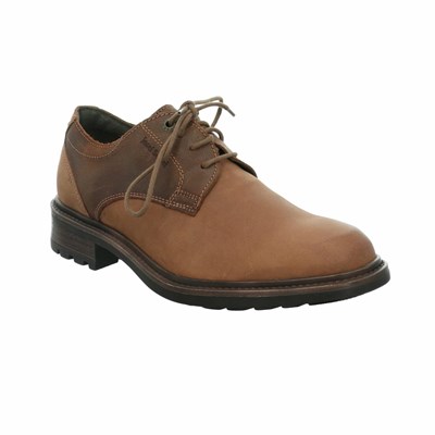 Black Josef Seibel Oscar 05 Men's Lace Up Shoes | YWXF65789