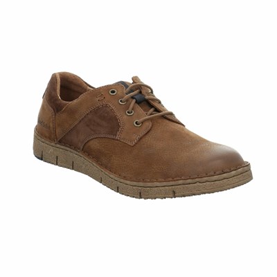 Black Josef Seibel Ruben 46 - Castagne Men's Sneakers | EOYK53298