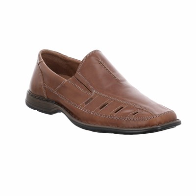 Black Josef Seibel Steven 12 Men's Sandals | RIEZ39412