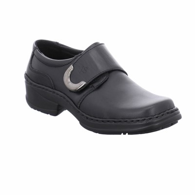 Black Josef Seibel Theresa Women's Slip On | BCRZ89204