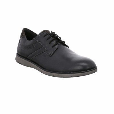 Black Josef Seibel Tyler 25 Men's Dress Shoes | HBRI82037
