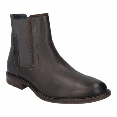 Brown Josef Seibel Earl 08 Men's Boots | OZMT69021