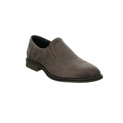 Grey Brown Josef Seibel Earl 06 Men's Dress Shoes | CSOT25189