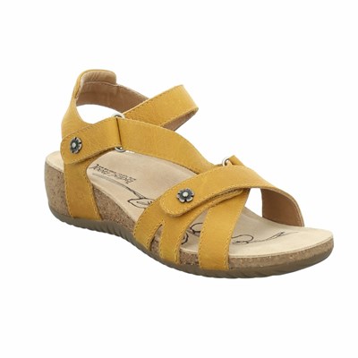 Yellow Josef Seibel Natalya 11 Women's Sandals | DCWG36581